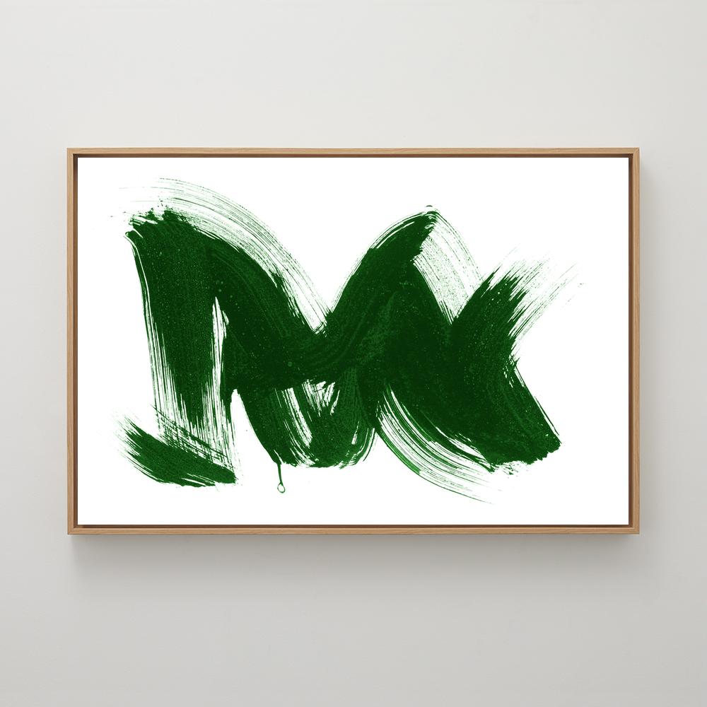 Green Ink Wash