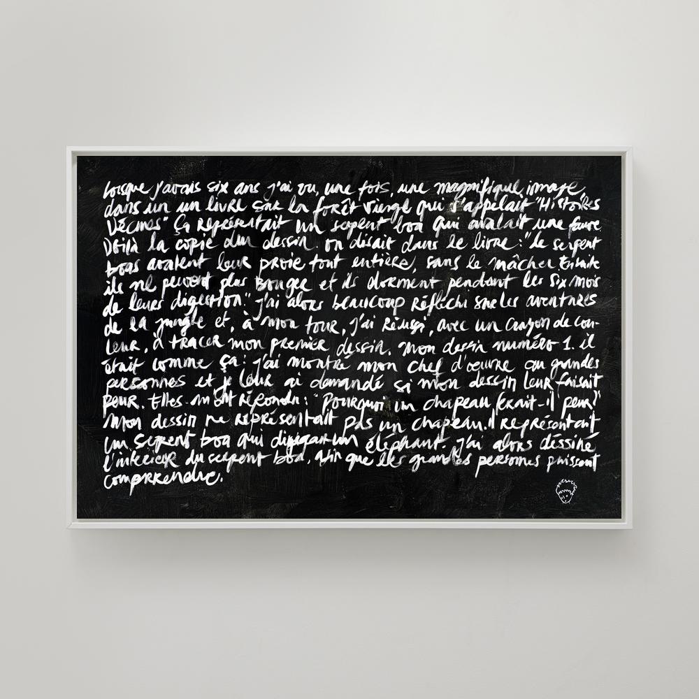 Le Petit Prince - Noir