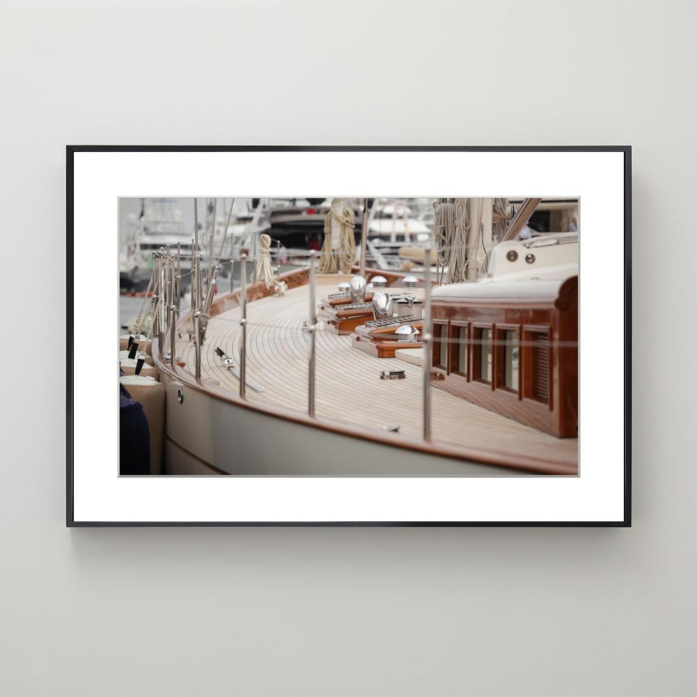 Docked Riva Boat